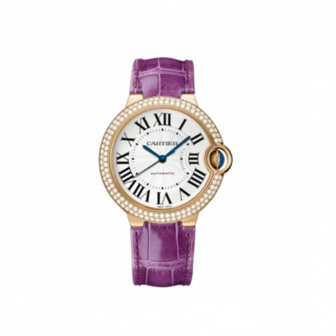 CARTIER Ballon Bleuシリーズのレディース機械式時計 36mm